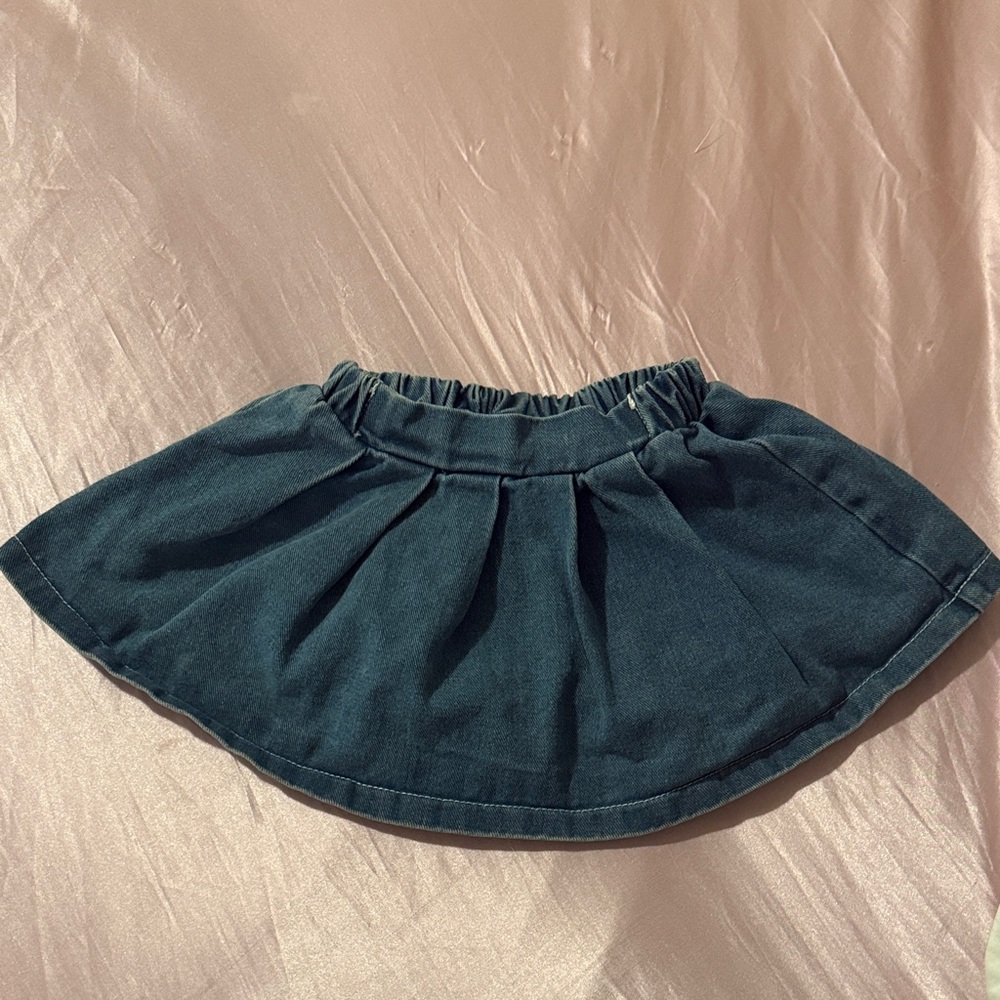 SHEIN Dark Blue baby Skirt